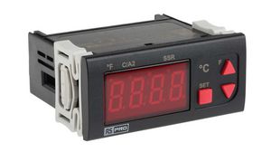 Temperaturregulator, 1SSR 1DO, Panelfäste, Termoelement, PÅ/AV / PID / PI / PD / P, 24V